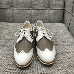 Zeige Details für Tee Golfschuh Damen Sally weiß/taupe SOFT Bild von Tee Golfschuh Damen Sally weiß/taupe SOFT